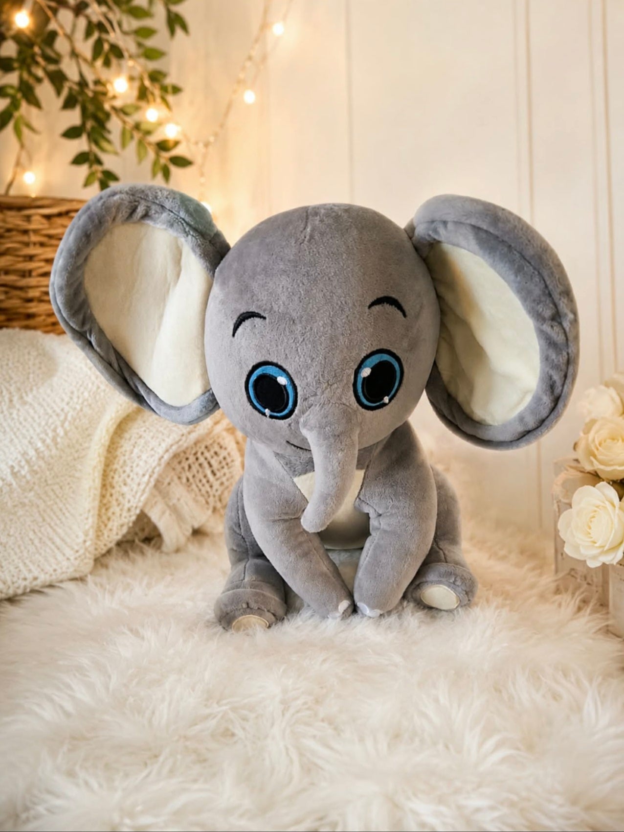 Personalised Cute Elephant Teddy
