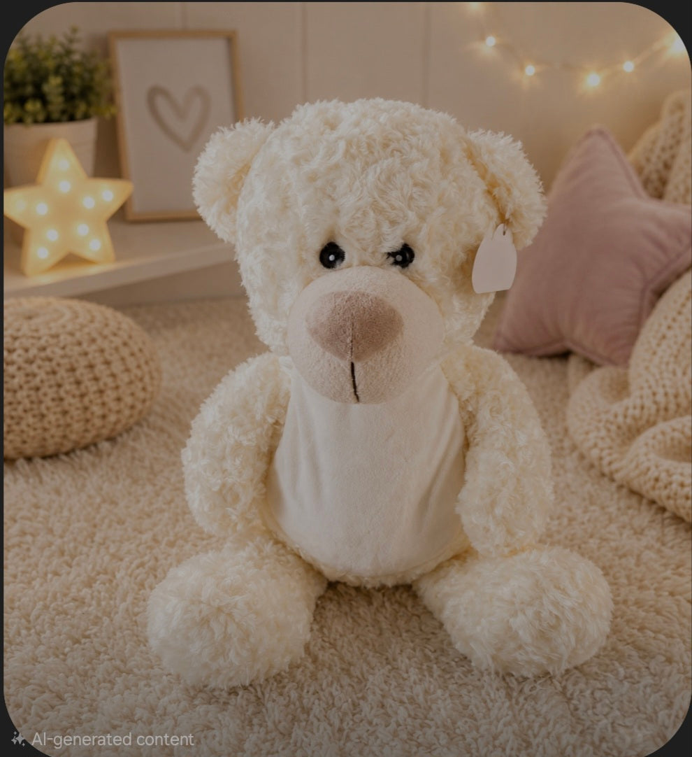 Personalised Cute Teddy Bear 3