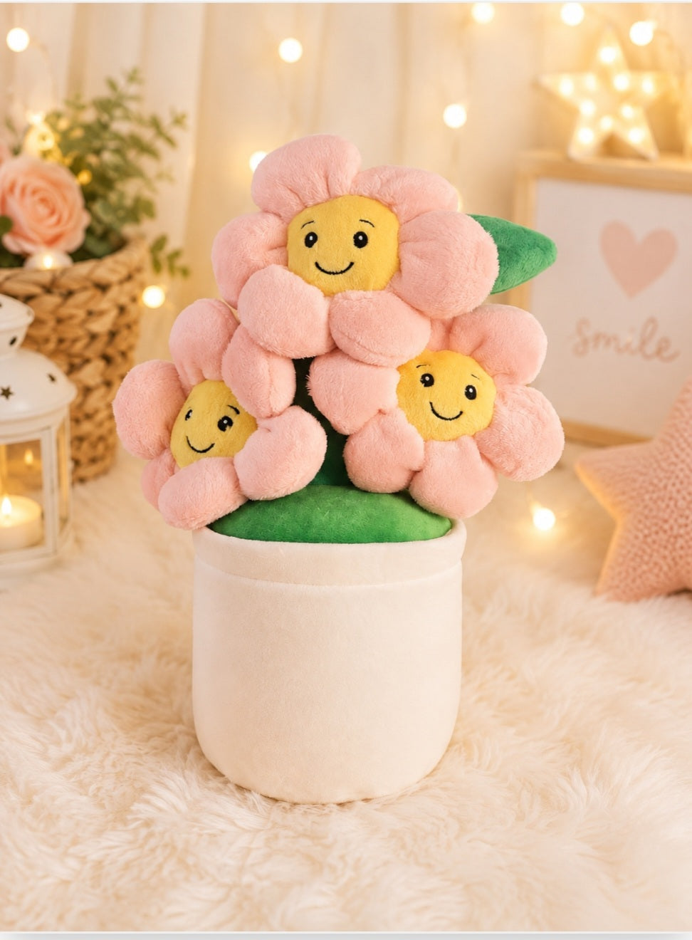 Personalised Cute Flower Teddy